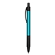 RETRAX Smooth Grip Metallic Retractable Ball Point Pen With Soft Touch Rubberized Trim - Black ink