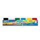 Set of 6 Washable Poster Paints with Brush