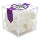 Cube Shaped Acrylic Container With Candy