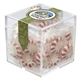 Cube Shaped Acrylic Container With Candy
