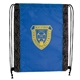Reflective Splash Drawstring Backpack