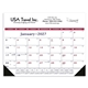 Triumph(R) Calendars Patriotic Desk Pad with Vinyl Corners