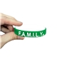 1/2 Rush Laser Debossed Silicone Wristbands 2 Ply