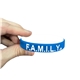 1/2 Rush Laser Debossed Silicone Wristbands 2 Ply