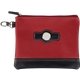 Two Tone Zipper Valuables Pouch