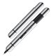 LAMY Pico Push - Action Ballpoint Pocket Pen Transforms to Full Size Chrome Lacquer