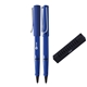 Lamy Safari Blue Plastic Cap - off Rollerball Pen w / Ergonomic Grip