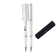Lamy Safari White Plastic Cap - off Rollerball Pen w / Ergonomic Grip