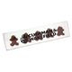 Acetate Sticks with Gingerbread Men