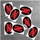 3 x 2 Oval Sticker