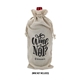 Linen Wine Gift Bag