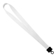 1 Dye - Sublimated Stretchy Elastic Lanyard with Plastic Clamshell and Plastic O - Ring
