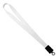1 Dye - Sublimated Stretchy Elastic Lanyard with Plastic Snap - Buckle Release