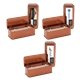 Custom 2.25 oz Scented Copper Rectangular Candle