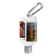 1.9 oz Duo Bottle SPF 30 Sunscreen + SPF 15 Lip Balm + Carabiner