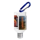 1.9 oz Duo Bottle SPF 30 Sunscreen + SPF 15 Lip Balm + Carabiner