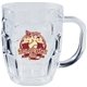 20 oz Plastic German Style Dimple Mug with Handle