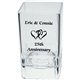 2 oz Plastic Fluted Square Shot Glass