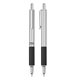Zebra Stainless Steel Retractable Gel Pen With Rubber Grip