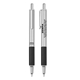 Zebra Stainless Steel Retractable Gel Pen With Rubber Grip