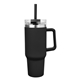 40 oz Intrepid Stainless Steel Tumbler with handle and straw