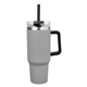 40 oz Intrepid Stainless Steel Tumbler with handle and straw