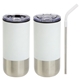 Oxford 16 oz Stainless Steel / Polypropylene Tumbler with Straw