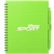 5.5” x 7” FSC® Recycled Spiral Notebook w/ rPET Pen