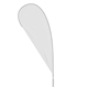 IMPORT 10 Double - Sided Teardrop Flag with Ground Spike
