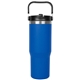 30oz. Stainless Steel Insulated Mug with Handle and Built - In Straw