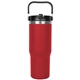 30oz. Stainless Steel Insulated Mug with Handle and Built - In Straw