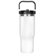 30oz. Stainless Steel Insulated Mug with Handle and Built - In Straw