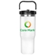 30oz. Stainless Steel Insulated Mug with Handle and Built - In Straw