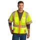 CornerStone(R) ANSI 107 Class 3 Surveyor Mesh Zippered Two - Tone Short Sleeve Vest