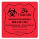 4 X 4 In Sq Label
