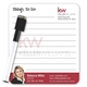 Memo Magnet Dry Erase - Rnd Corner