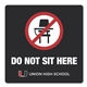 4 X 4 In SQ Repositionable Label