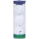 3 Ball Clear Tube W / Bridgestone Treo Golf Balls