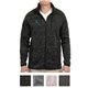 Burnside Mens Sweater Knit Jacket