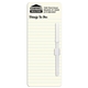 Memo Board Things to Do List w / Rem Adh