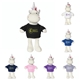 8.5 Plush Unicorn With T - Shirt