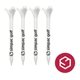 4 Bio - composite Golf Tees W / 1 Ball Marker