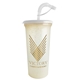 Super Sipper 32 oz Sport Sipper Cup with Gold Glitter