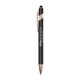 iWriter(R) Rose Gold - Stylus Soft Touch Rubberized Metal Ball Point Pen With Rose Gold Accents - Black Ink