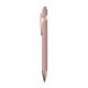 iWriter(R) Rose Gold - Stylus Soft Touch Rubberized Metal Ball Point Pen With Rose Gold Accents