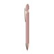 iWriter(R) Rose Gold - Stylus Soft Touch Rubberized Metal Ball Point Pen With Rose Gold Accents - Black Ink