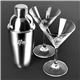 Martini Shaker Set w / 2 Glasses