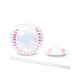 Light Up Baseball Cup with Lid and Straw