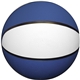 5 Mini Rubber Basketball - Colors