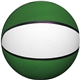 5 Mini Rubber Basketball - Colors